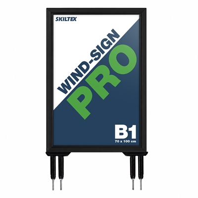 Topdel til Wind Pro Sort - B1 (70x100 cm)