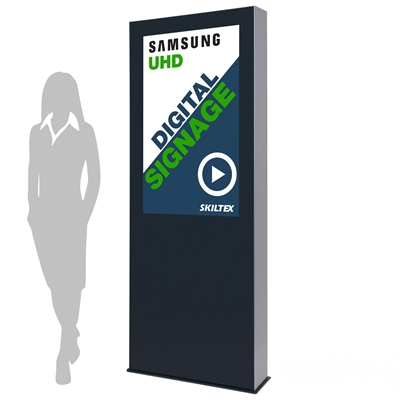 Udendørs Digital Totem Skilt - 55" Display