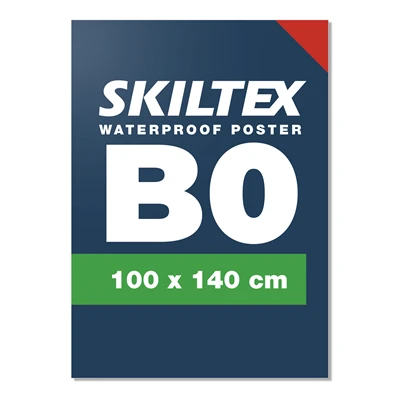 B0 - 100x140 cm plakat - Vandfast med eget tryk