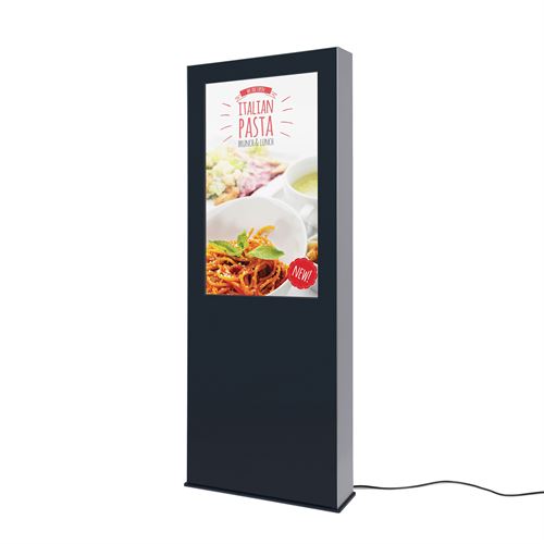 Udendørs Digital Totem Skilt - 55" Display