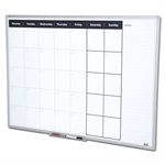 Whiteboard ugeplan tavle - 120x90 cm