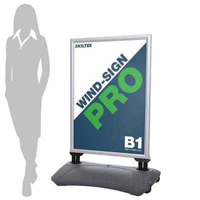 Wind-Sign Pro Gadeskilt - 70x100 cm