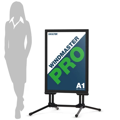 WindMaster Pro Sort Sandwichskilt - A1