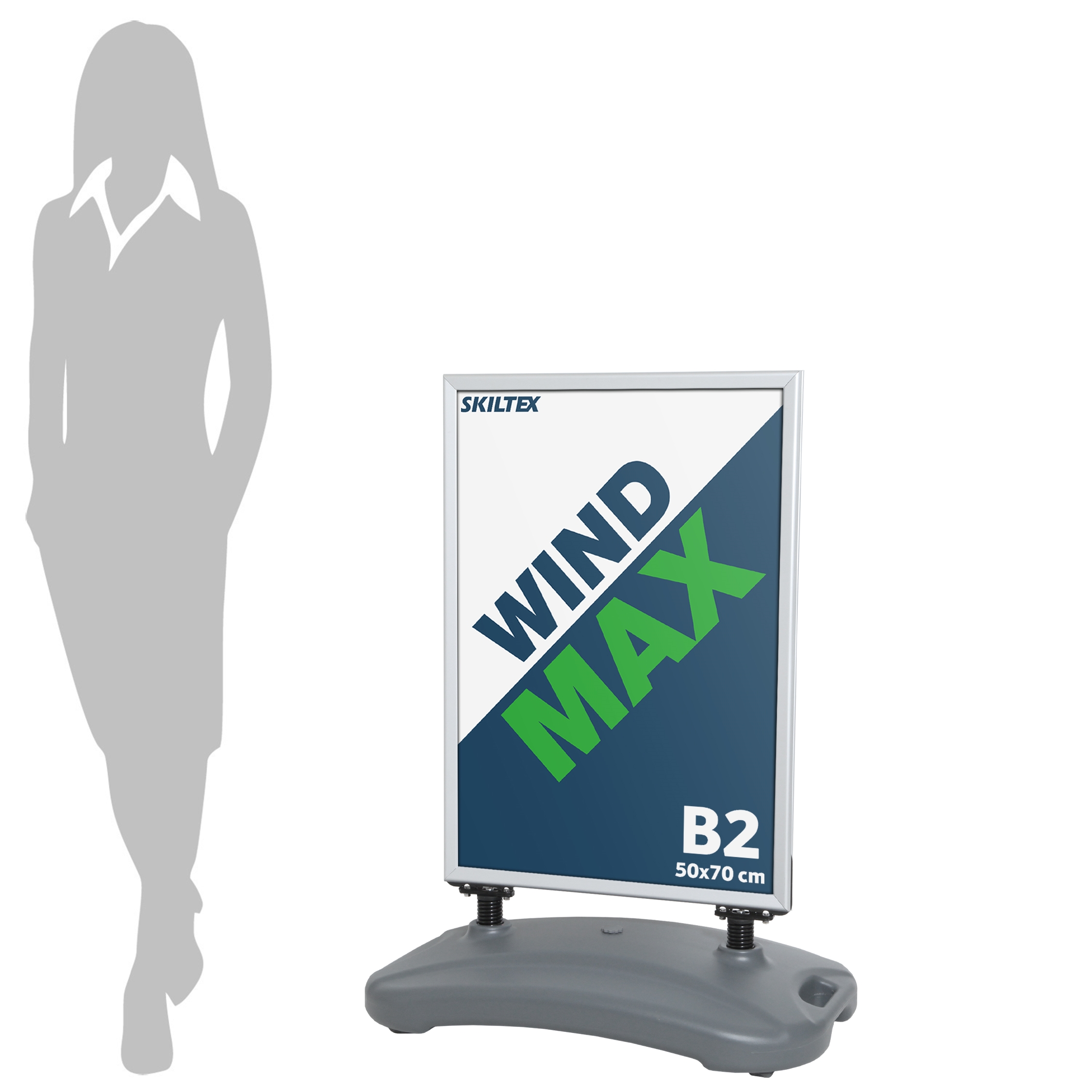 WindMax Gadeskilt - 50x70 cm
