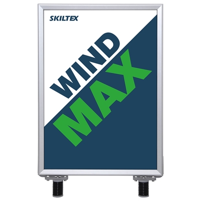 Topdel til WindMax gadeskilt
