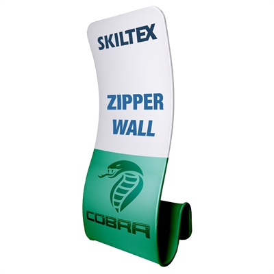 Zipper Wall Cobra - 91 x 225 cm - inkl. print på begge sider