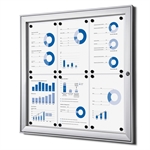 BoardPro whiteboard opslagsskab - 6xA4