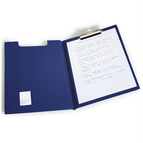 Durable A4 Clipboard med forside - Blå