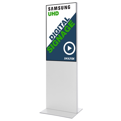 Digitalt totem skilt med display skærm