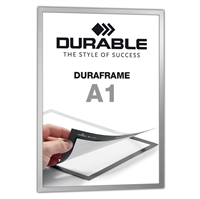 Selvklæbende A1 Magnetramme - Duraframe® Sølv