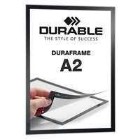 Selvklæbende A2 Magnetramme - Duraframe® Sort