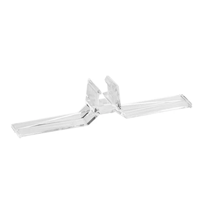 Transparent fod til Biz plastrammer - 90° vinkel