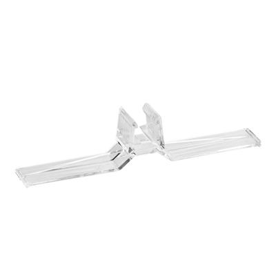 Transparent fod til Biz plastrammer - 90° vinkel