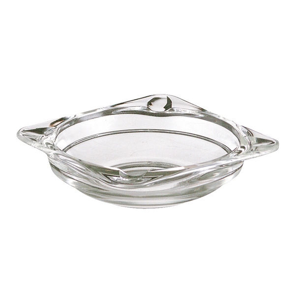 Square glas askebæger, 12 cm