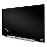 Nobo Widescreen 31" sort glastavle - 68x38 cm