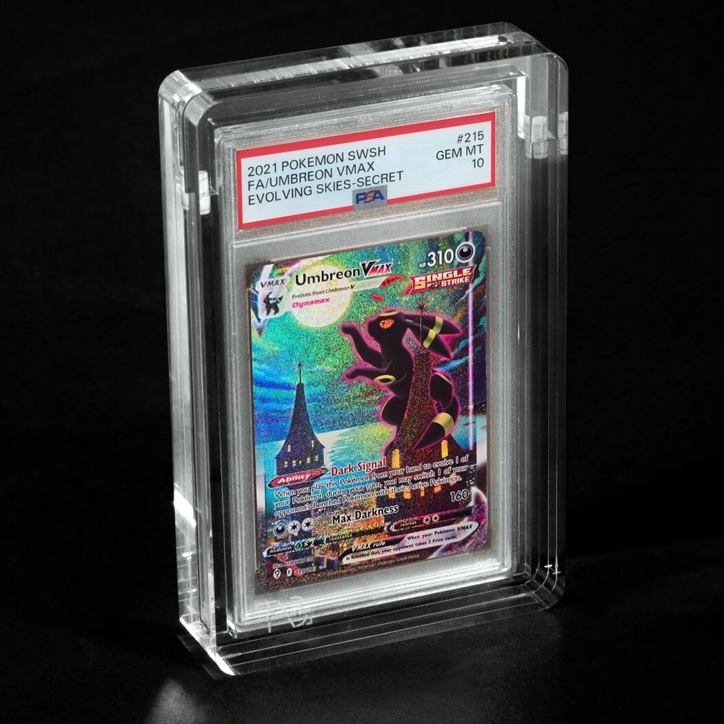 Premium Akryl PSA Graded Kort Display