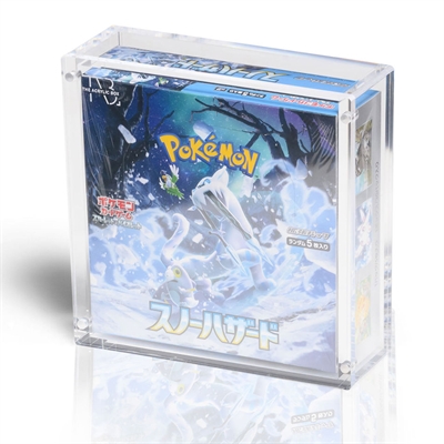 Japansk TCG Booster Box Akryl Display Case - Premium 6mm 