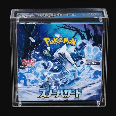 Japansk TCG Booster Box Akryl Display Case - Premium 6mm 