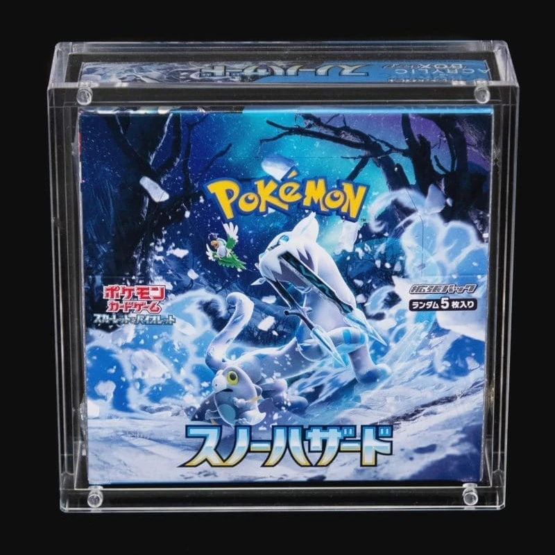 Japansk TCG Booster Box Akryl Display Case - Premium 6mm 