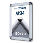 Nova Rondo klikramme 50x70 cm - 25mm profil