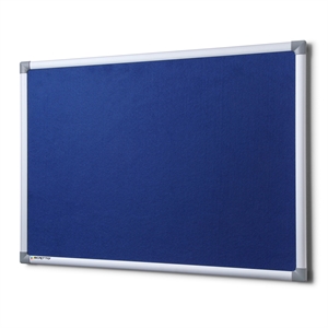Opslagstavle blå filt - 150x100 cm