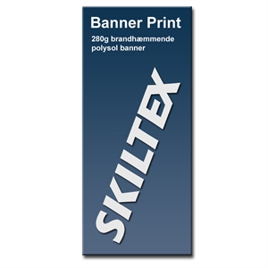 Banner til roll up - 280g polysol - 80x210 cm