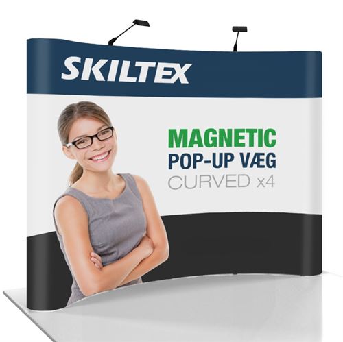 Pop-Up Wall Magnetic x4 - Inkl. print