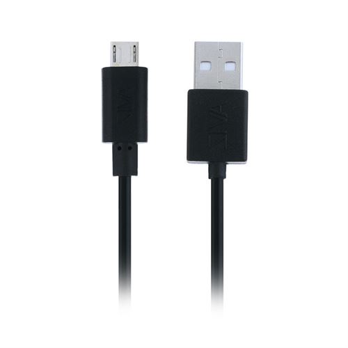 Micro USB kabel sort - 3m