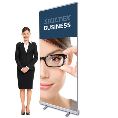 BUSINESS roll up bannere inkl. print