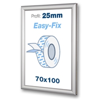 EasyFix Selvklæbende Klikramme med 25mm profil - 70x100 cm