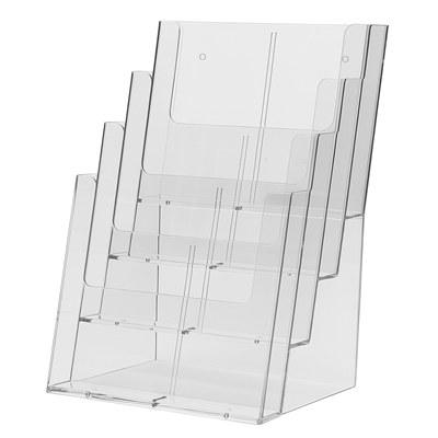 Taymar® Akryl 4-rum Brochureholder  - A4