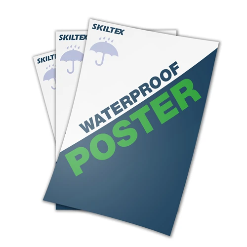 Vandfaste plakater inkl. print
