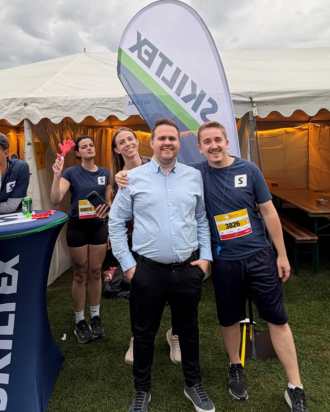 SKILTEX ved DHL 2026 stafet